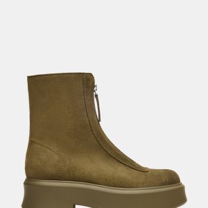 JONES OLIVE SUEDE
