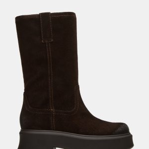 JOSELYN CHOCOLATE BROWN SUEDE