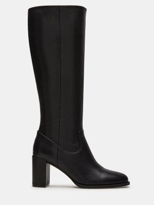 JOVANA BLACK LEATHER