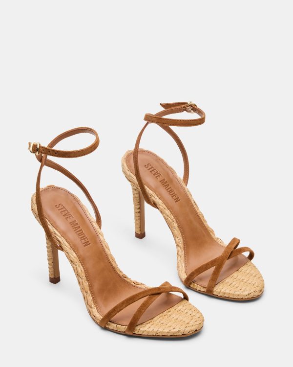 JYPSEY CHESTNUT SUEDE RAFFIA - Image 2