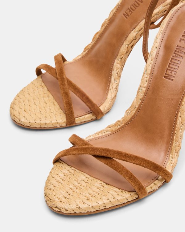 JYPSEY CHESTNUT SUEDE RAFFIA - Image 3