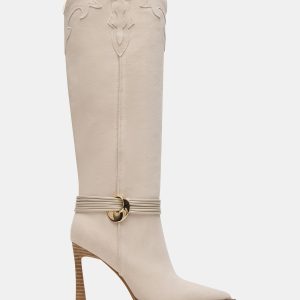 KYNDALL BONE SUEDE