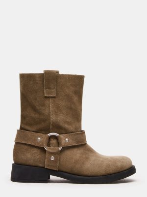 LANI OLIVE SUEDE