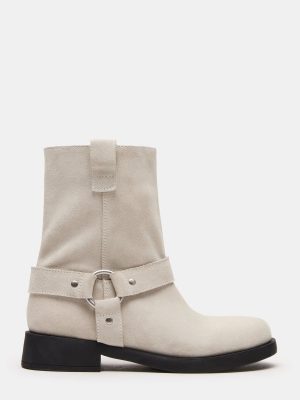 LANI WHITE SUEDE