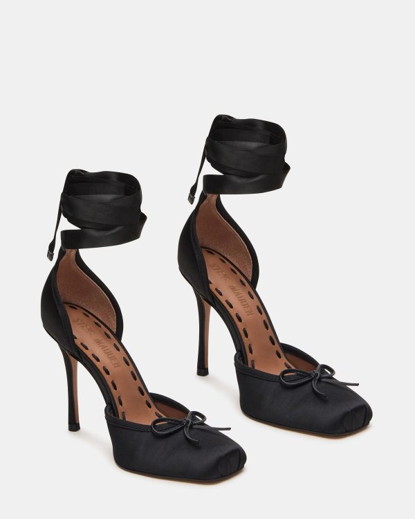 LARINA BLACK SATIN - Image 2
