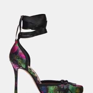 LARINA FLORAL SATIN