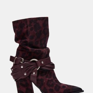 LAUPER RED LEOPARD