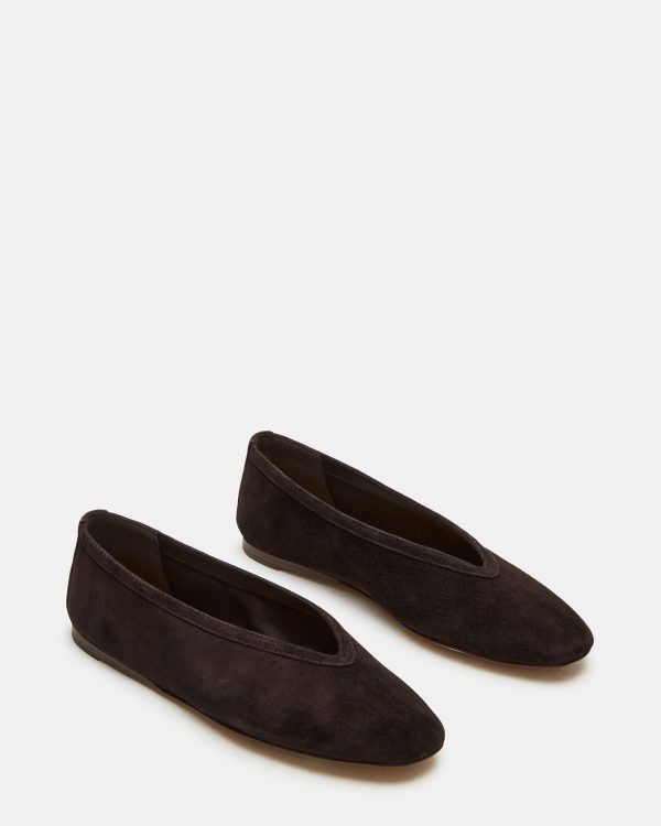 LENI FLAT AND HEIDEE BAG BROWN SUEDE BUNDLE - Image 2