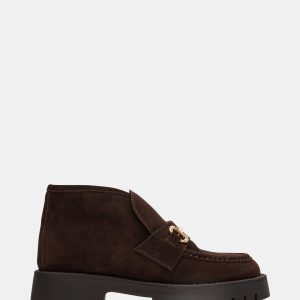 LEON CHOCOLATE BROWN SUEDE
