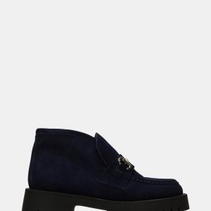 LEON NAVY SUEDE