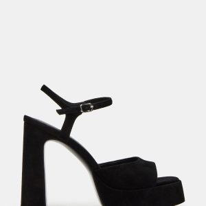 LIANDRA BLACK SUEDE