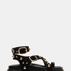 LINEAR BLACK SUEDE