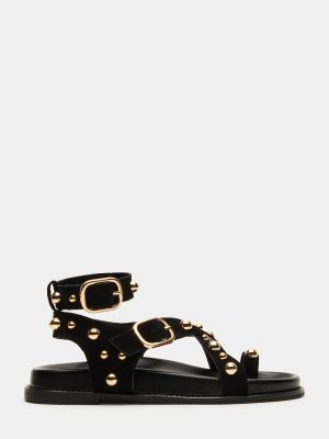 LINEAR BLACK SUEDE