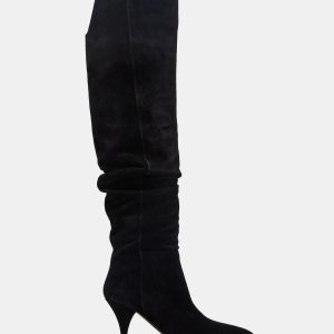 LINGER BLACK SUEDE
