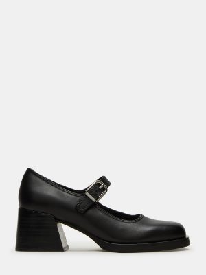 LISBON BLACK LEATHER