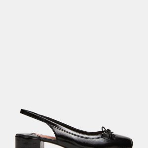 LOVED BLACK CRINKLE PATENT