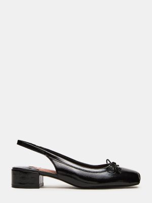 LOVED BLACK CRINKLE PATENT