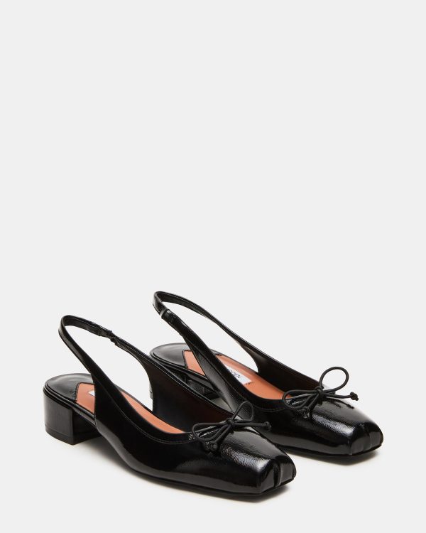 LOVED BLACK CRINKLE PATENT - Image 2