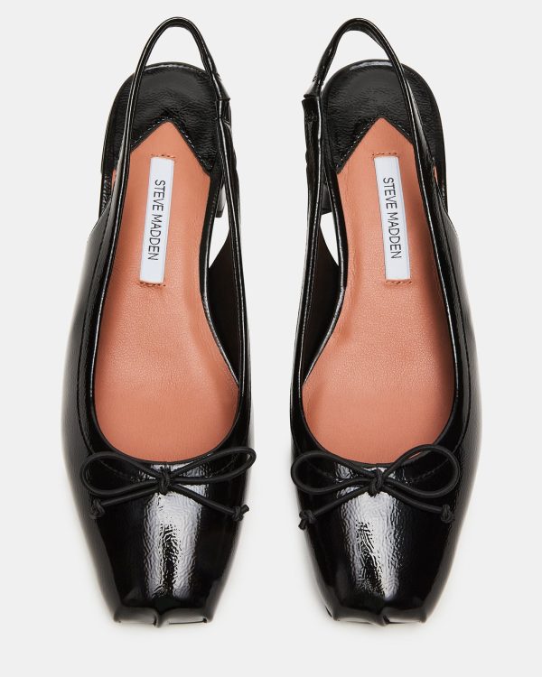 LOVED BLACK CRINKLE PATENT - Image 4