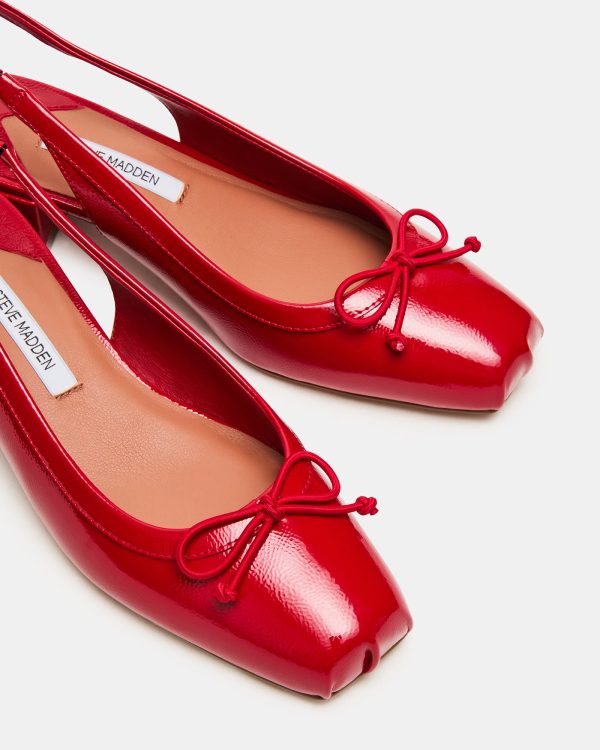 LOVED RED CRINKLE PATENT - Image 3