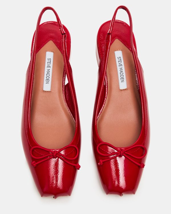 LOVED RED CRINKLE PATENT - Image 4