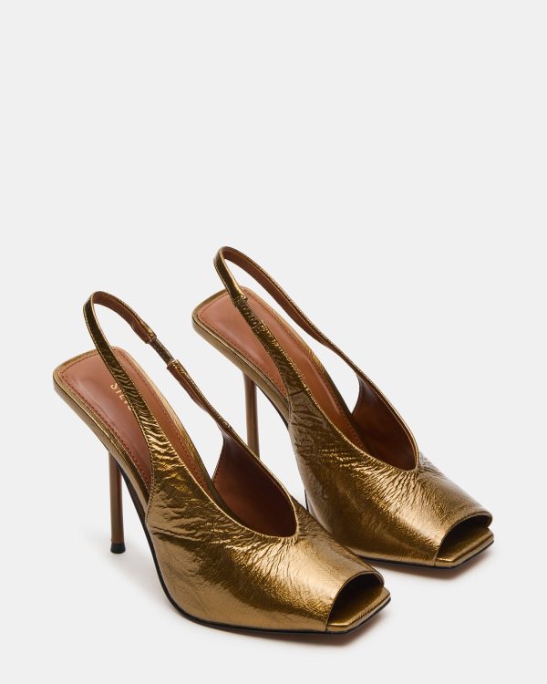 LUCIAN OLIVE CRINKLE PATENT - Image 2