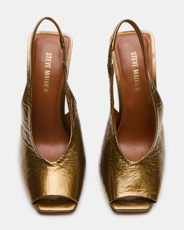 LUCIAN OLIVE CRINKLE PATENT - Image 4