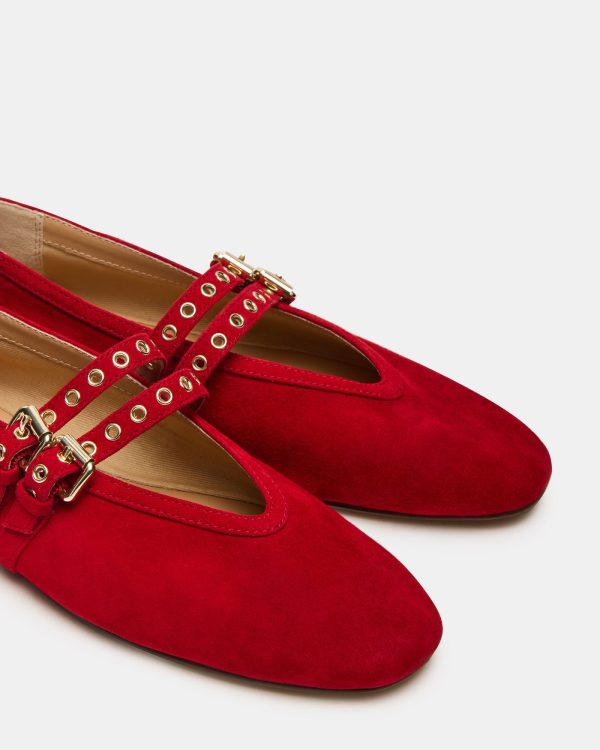 LYDIA RED SUEDE - Image 3