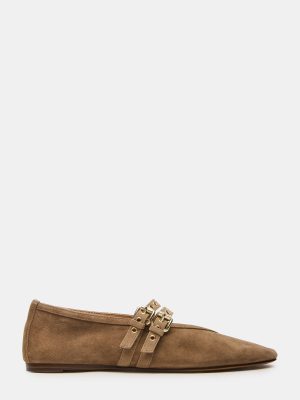 LYDIA TAUPE SUEDE