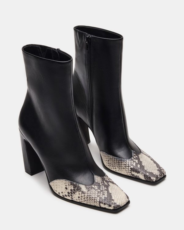 LYLE BLACK LEATHER WITH SNAKE - Image 2