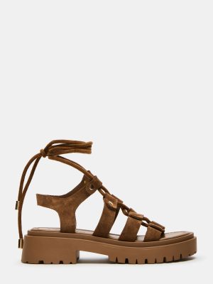 LYRIAN COGNAC SUEDE