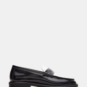 MADISON BLACK/WHITE LEATHER