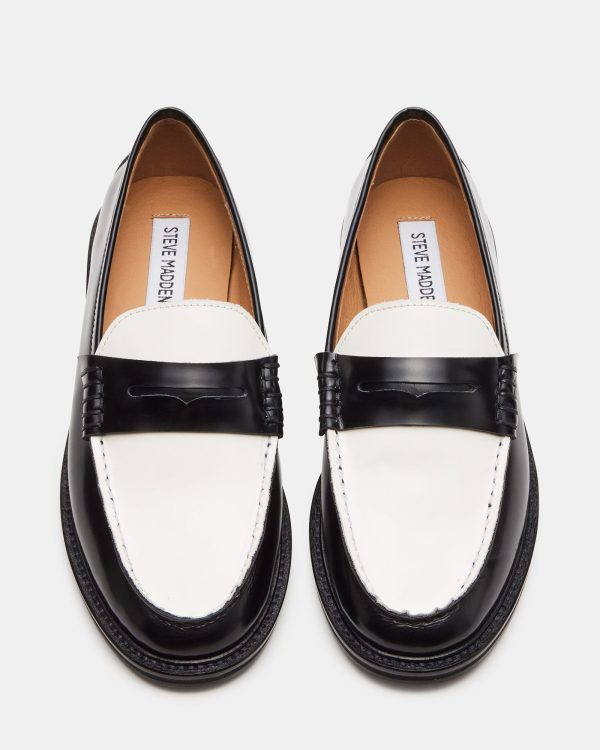 MADISON BLACK/WHITE LEATHER - Image 4