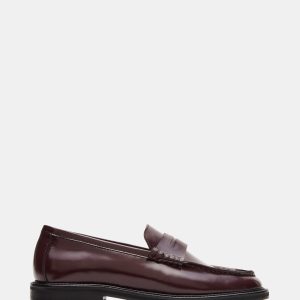 MADISON BURGUNDY BOX LEATHER