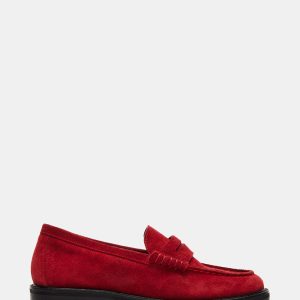 MADISON RED SUEDE