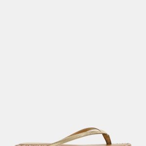 MARELLA GOLD LEATHER