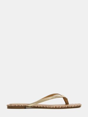 MARELLA GOLD LEATHER
