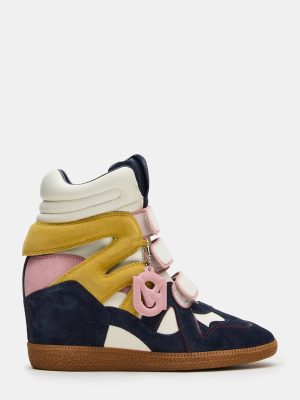 MAVIS NAVY SUEDE