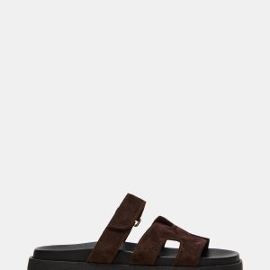 MAYVEN CHOCOLATE BROWN SUEDE