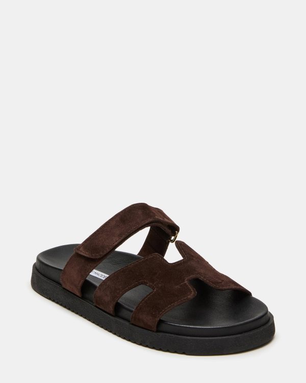 MAYVEN CHOCOLATE BROWN SUEDE - Image 2
