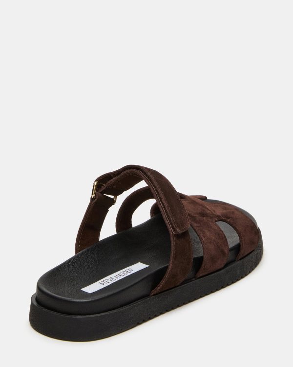 MAYVEN CHOCOLATE BROWN SUEDE - Image 5