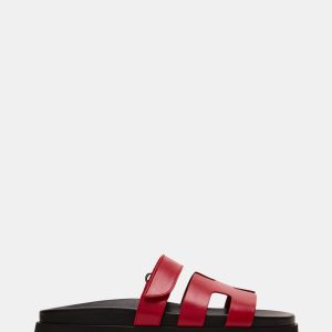 MAYVEN RED LEATHER