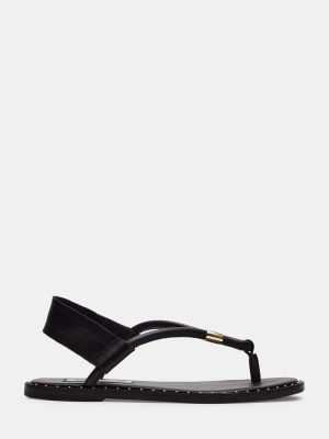 MEDUZA BLACK LEATHER