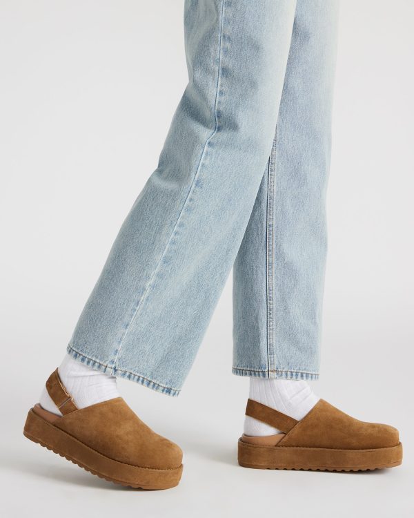 MELLOW FAUX FUR COGNAC SUEDE - Image 6