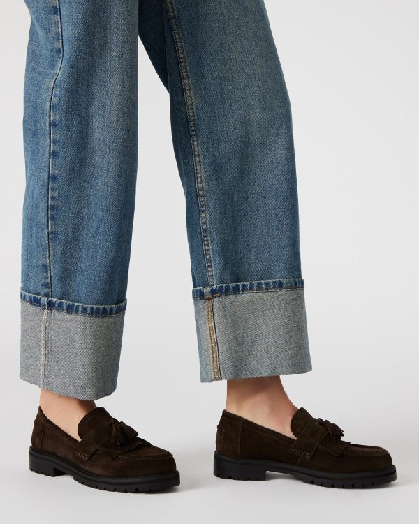 MINKA CHOCOLATE BROWN SUEDE - Image 2