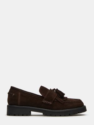 MINKA CHOCOLATE BROWN SUEDE