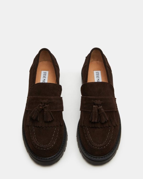 MINKA CHOCOLATE BROWN SUEDE - Image 5