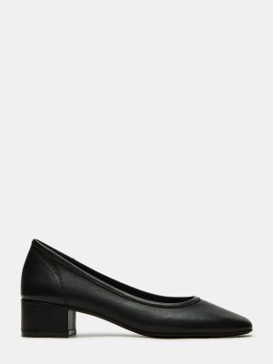 MOLLIE BLACK LEATHER