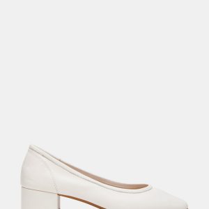MOLLIE WHITE LEATHER