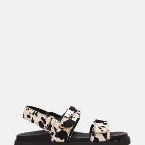 MONA BLACK COW PRINT